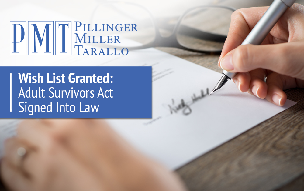 Wish List Granted - Adult Survivors Act Signed into Law