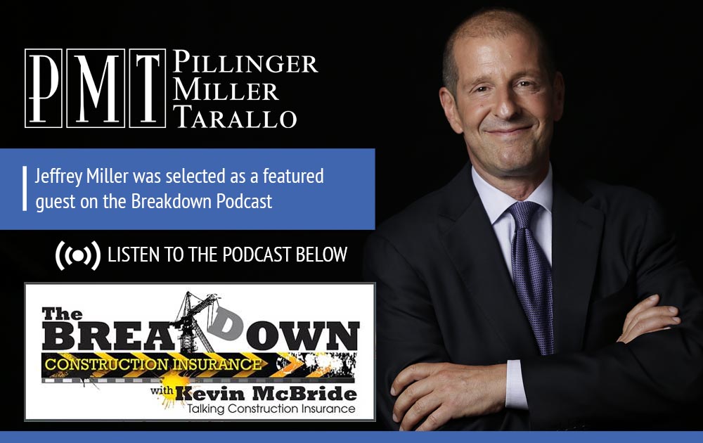 Jeffrey Miller was selected as a featured guest on the Breakdown Podcast