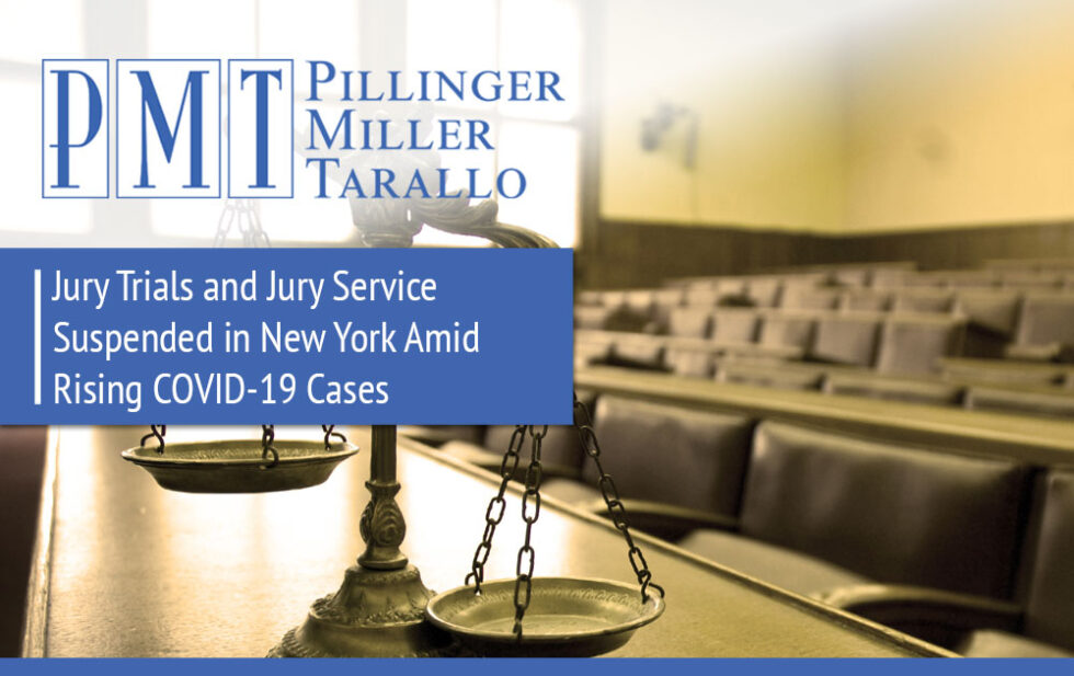 Jury Trials and Jury Service Suspended in New York Amid Rising COVID19