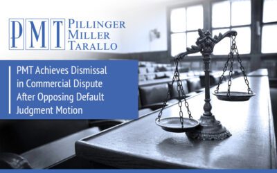 PMT Achieves Dismissal in Commercial Dispute After Opposing Default Judgment Motion