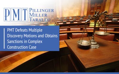 PMT Defeats Multiple Discovery Motions and Obtains Sanctions in Complex Construction Case