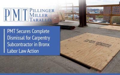 PMT Secures Complete Dismissal for Carpentry Subcontractor in Bronx Labor Law Action