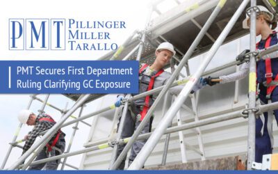 PMT Secures First Department Ruling Clarifying GC Exposure