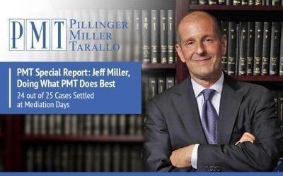 PMT Special Report: Jeff Miller, Doing What PMT Does Best – 24 out of 25 Cases Settled at Mediation Days
