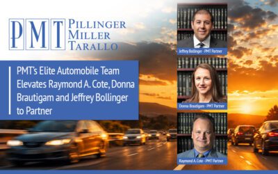 PMT’s Elite Automobile Team Elevates Raymond A. Cote, Donna Brautigam and Jeffrey Bollinger to Partner
