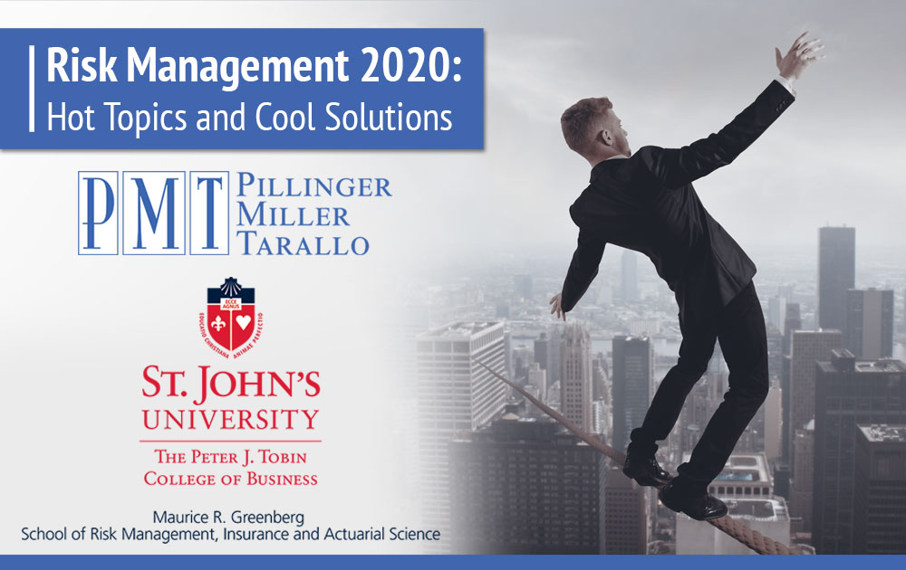 Risk Management 2020 - Hot Topics Cool Solutions Banner