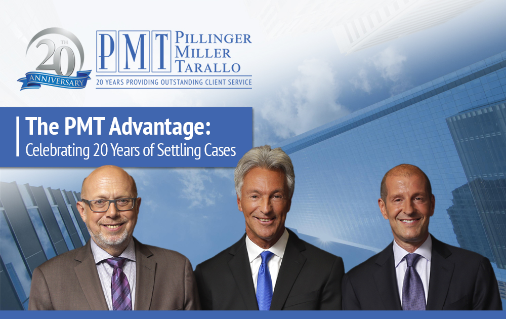 The PMT Advantage 20 years of Settling Cases